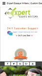 Mobile Screenshot of expertessayswriters.com